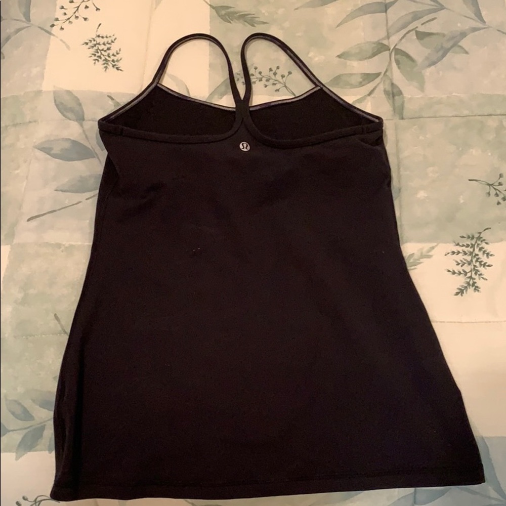Lulu Lemon Black Athletic Tank